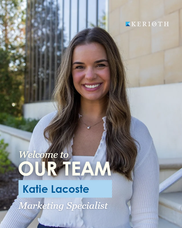 We’re excited to welcome Katie Lacoste as the new Marketing Specialist at Kerioth Corporation! With a strong background in marketing, communications, and event planning, Katie will help lead our marketing efforts. 

Join us in welcoming her to the Kerioth team!