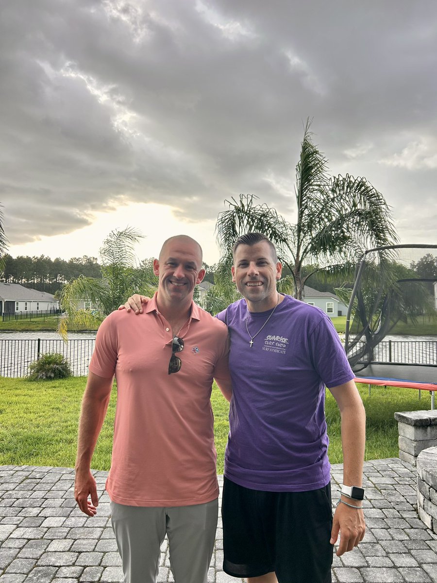 Matt_Lisiewski's tweet photo. Wishing a very happy birthday to my main man @RobbyPoteat !!! Such a great friend - He also is an elite father, husband, & college athletics administrator! Lucky to have him in my circle for so long. Have a great day & keep up the great work with @GTAthletics #LifeLongFriendship https://t.co/qp89IVTTZ9