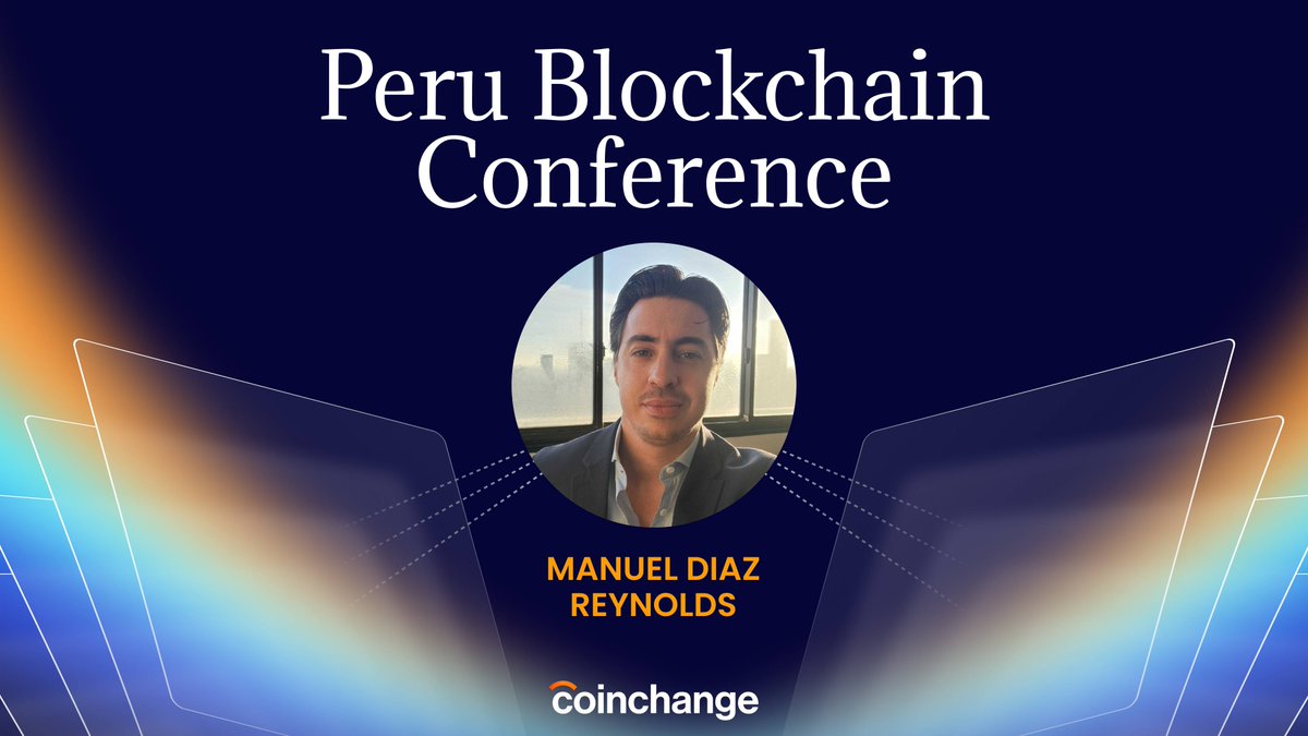 Coinchange (@coinchangeio) on Twitter photo Coinchange is excited to join the <a href="/perublockchain_/">Perú Blockchain Conference 2025</a> Conference, one of Latin America’s biggest blockchain events.
Time: June 20-21
Location: CIP Convention Center, Lima
Our VP of Business Development Latam, <a href="/mdiazreynolds/">Manuel Diaz Reynolds</a>, will be at the event.
Reach out to us to explore Coinchange is excited to join the <a href="/perublockchain_/">Perú Blockchain Conference 2025</a> Conference, one of Latin America’s biggest blockchain events.
Time: June 20-21
Location: CIP Convention Center, Lima
Our VP of Business Development Latam, <a href="/mdiazreynolds/">Manuel Diaz Reynolds</a>, will be at the event.
Reach out to us to explore