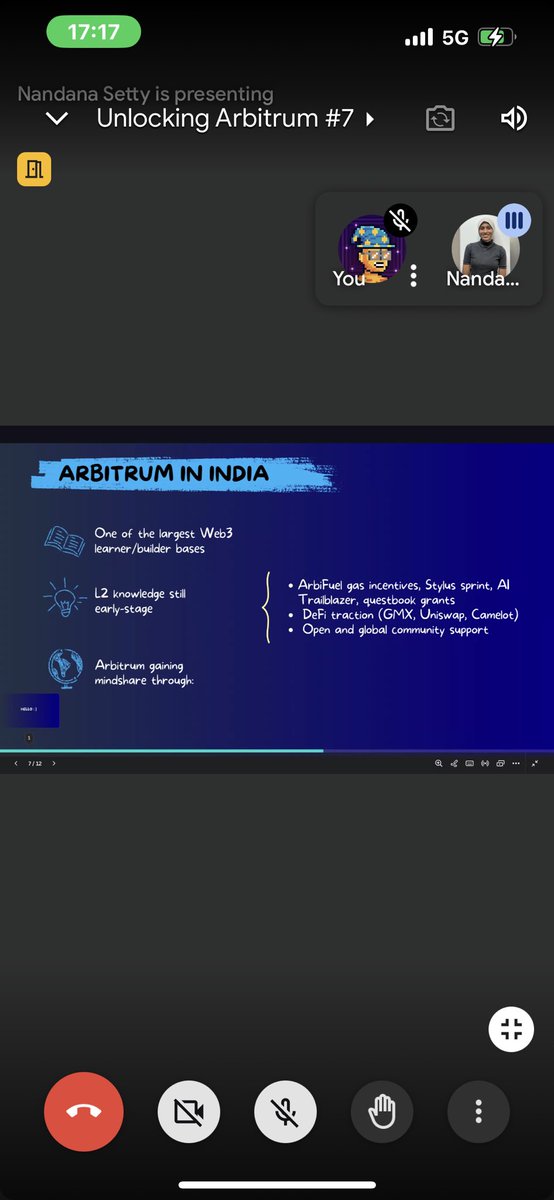 ekelemefavour1's tweet photo. Final Session of Unlocking Arbitrum ๐
@arbitrum
#UnlockingArbitrum https://t.co/cazIcHZeHe