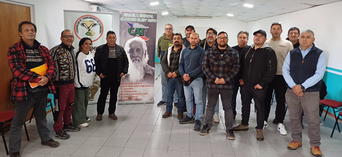 Encuentro  entre las Directivas de la Federación de Trabajadores de la Minería FETRAMIN

Ver nota: federacionlosbronces.cl/2025/06/18/enc…