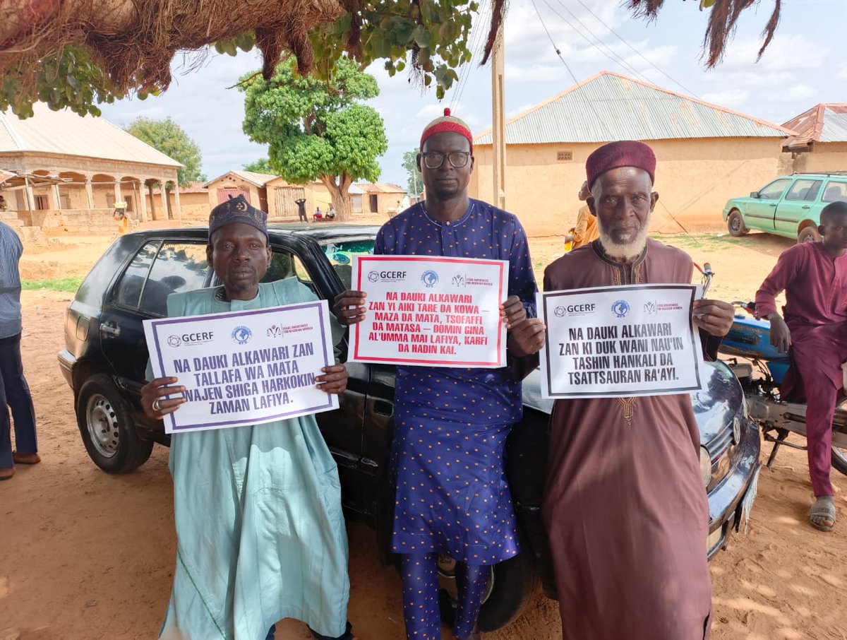 📍 In a bid to promote resilience, peace, and inclusion, Legal Awareness for Nigerian Women (LANW) conducted a sensitization outreach in Kidandan Community, Giwa LGA, Kaduna State under the “Empowering Women to Build Resilient Communities” project.
<a href="/globalpe2/">Global Peace Development (GPD)</a> <a href="/theGCERF/">GCERF</a>