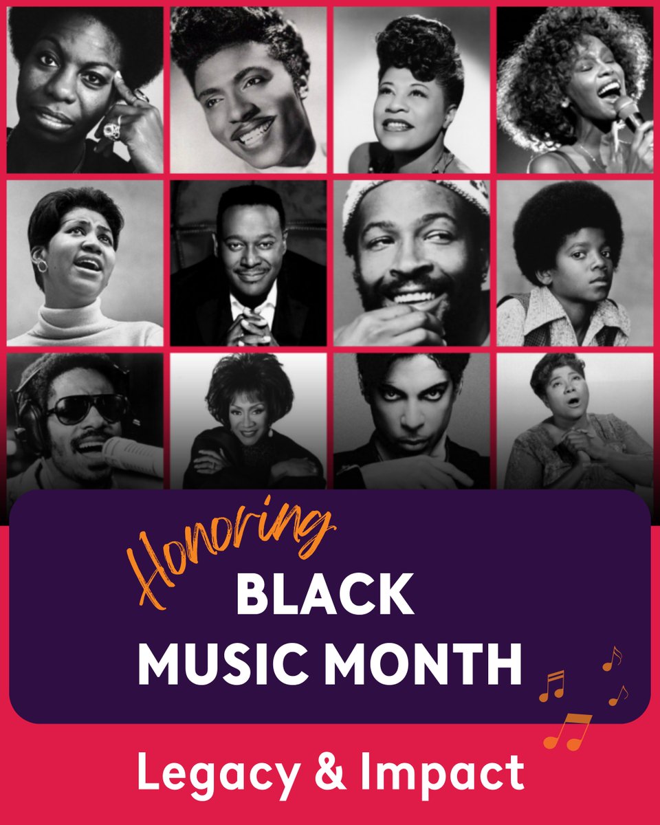 HarmonyProject's tweet image. In 1979, President Jimmy Carter declared June as #BlackMusicMonth, recognizing the powerful legacy of Black musicians and their impact on American culture.

At #HarmonyProject, we honor this legacy by nurturing the next generation of creatives who positively impact the world!