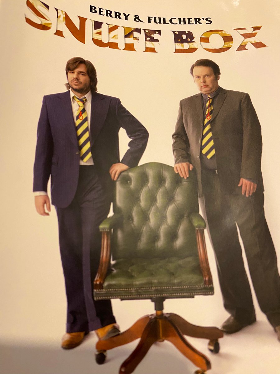 Review It Yourself Podcast (@yourselfreview) on Twitter photo I don’t think Sarah or Luke from <a href="/HowdyBeans_pod/">The HowdyBeans Podcast!</a> has ever seen this.
The follow-up to Garth Marenghi’s DarkPlace will be:
Berry & Fulcher’s Snuff Box
#snuffbox #mattberry #podcast #ComingSoon I don’t think Sarah or Luke from <a href="/HowdyBeans_pod/">The HowdyBeans Podcast!</a> has ever seen this.
The follow-up to Garth Marenghi’s DarkPlace will be:
Berry & Fulcher’s Snuff Box
#snuffbox #mattberry #podcast #ComingSoon