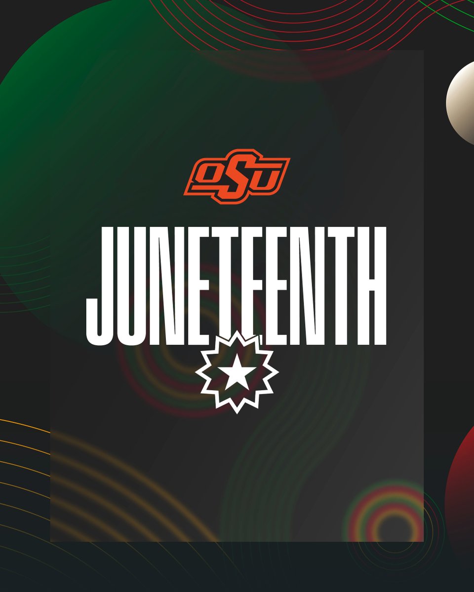 Together we rise, together we celebrate

#Juneteenth | #GoPokes