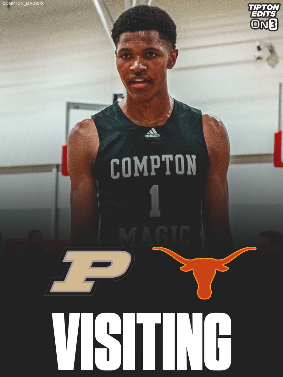 Cameron Williams, On3's No. 16 overall recruit in the 2026 class, has scheduled official visits to Purdue and Texas, he tels @On3Recruits.

The 6-foot-9 power forward has considerable upside. 

on3.com/news/2026-top-…