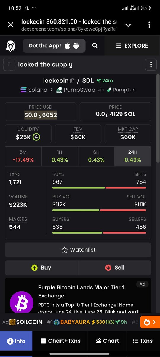 MrKrabb_'s tweet photo. First trade taken today...
$LOCKCOIN looks good so I Aped
7FWmVYyhqTQN7b15MSBkTPS4N8H3UPsGUcdBcDVbpump
#sleepcoin #lockcoin $Up $Labubu $mask https://t.co/FEhD3906I4