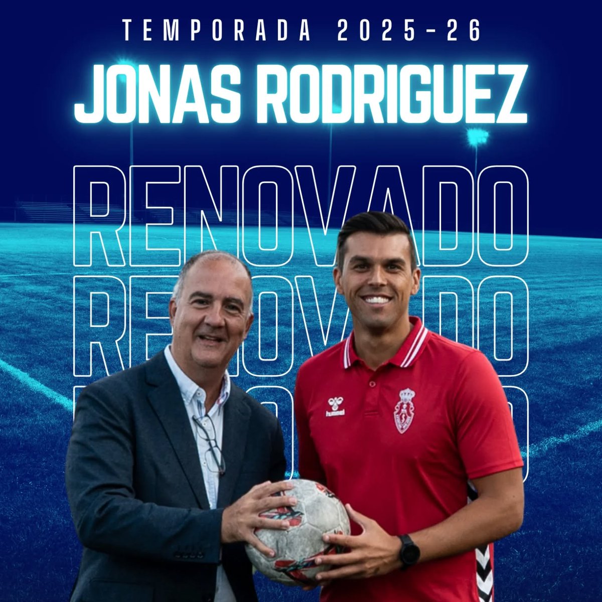 Antonio León (@antonioleonrgue) on Twitter photo Jonás Rodríguez volverá a dirigir al Real <a href="/sportingsanjose/">Realsportingsanjose</a> esta próxima campaña 2025-26 después de devolverle a la Regional Preferente tras un fantástico tramo final de temporada y play off de ascenso con 1 empate y 5 victorias, ganando 0-4 en donde nunca lo había hecho, La Aldea Jonás Rodríguez volverá a dirigir al Real <a href="/sportingsanjose/">Realsportingsanjose</a> esta próxima campaña 2025-26 después de devolverle a la Regional Preferente tras un fantástico tramo final de temporada y play off de ascenso con 1 empate y 5 victorias, ganando 0-4 en donde nunca lo había hecho, La Aldea