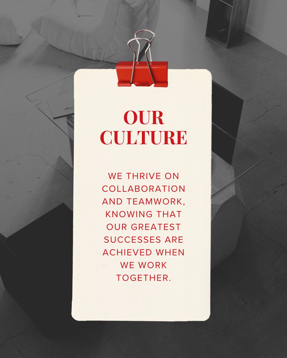 SenturionCA's tweet image. At Senturion, teamwork isn’t just a value; it’s the foundation of everything we do. 💼🤝 We believe that when we collaborate, support, and uplift one another, there’s no limit to what we can achieve together. 
-
#teamworkdriven #collaborationmatters #strongertogether