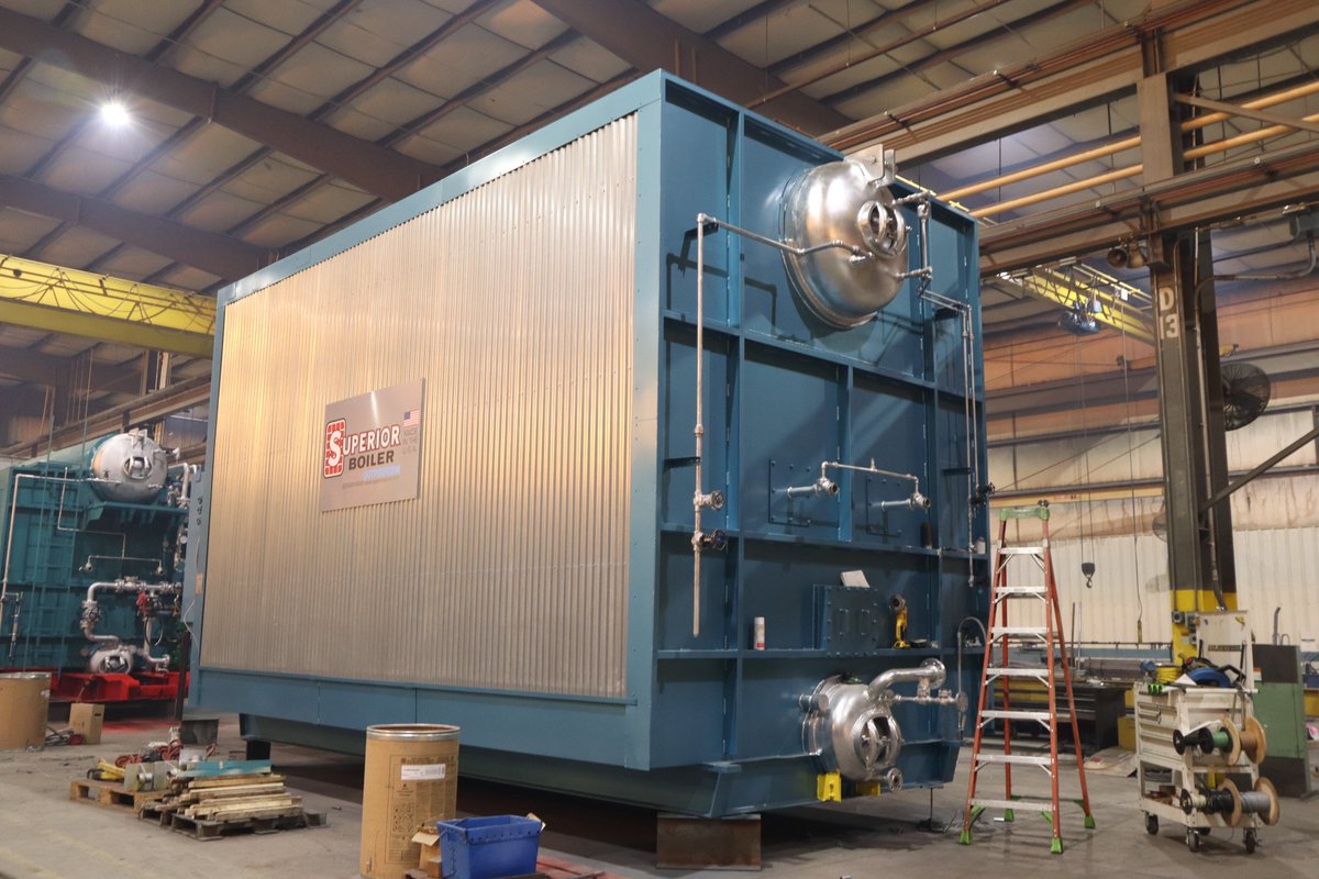 SuperiorBoiler's tweet image. 💧 Smaller footprint. Bigger performance.
Our DFW design brings high-efficiency steam to A, O, D &amp;amp; Ds-type boilers, saving space, energy &amp;amp; install time.
✓ Lower HP fan
✓ Low excess air ready
✓ Compact layout
🔗 superiorboiler.com/app/uploads/20…
#DFWDesign #BoilerEfficiency #MadeInKansas