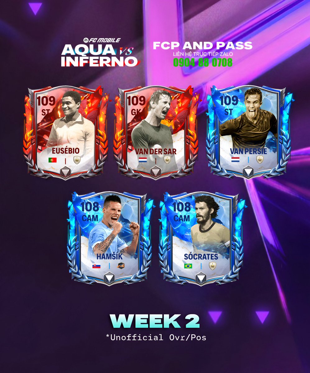 New icons for week 2, from Water vs Hell 

#FCMobile