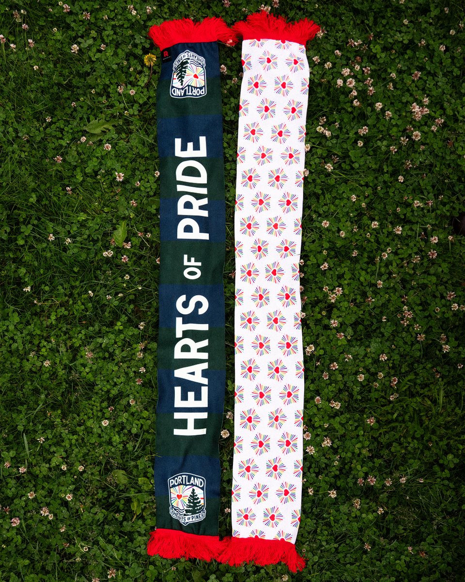 Portland Hearts of Pine (@hearts_sc) on Twitter photo Hearts of Pride ♥️
Available June 19 exclusively in the Hearts Team Store, 25% of proceeds from our pride tee and scarf will be donated directly to our friends at <a href="/EqualityMaine/">EqualityMaine</a> 🏳️🌈
Get yours and join us at the Portland Pride Parade on Saturday, June 21 as we march alongside Hearts of Pride ♥️
Available June 19 exclusively in the Hearts Team Store, 25% of proceeds from our pride tee and scarf will be donated directly to our friends at <a href="/EqualityMaine/">EqualityMaine</a> 🏳️🌈
Get yours and join us at the Portland Pride Parade on Saturday, June 21 as we march alongside