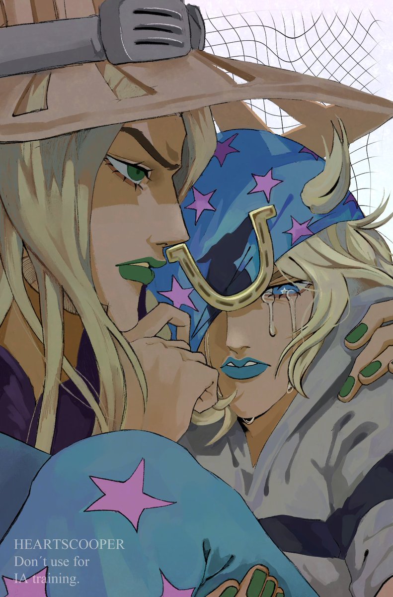 h3artscooper's tweet image. I tried to laugh about it
Hiding the tears in my eyes
'Cause boys don't cry
Boys don't cry
#gyjo #SBR #JJBA