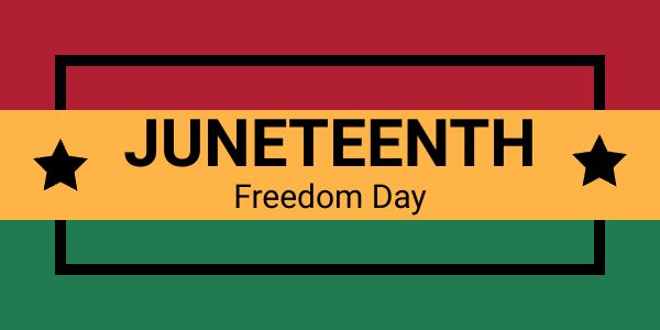 Happy Juneteenth! Our office will be closed on June 19th in honor of Juneteenth.