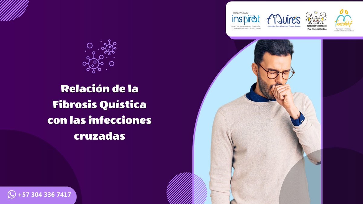 Fibrosis Quistica (@familiafq) on Twitter photo Las infecciones cruzadas ocurren cuando una persona transmite gérmenes a otra
En #FibrosisQuística, pueden ser peligrosas. Por eso, es clave mantener la higiene, evitar el contacto entre pacientes y crear entornos seguros
💜
#FIQUIRES #FAMILIAFQ Las infecciones cruzadas ocurren cuando una persona transmite gérmenes a otra
En #FibrosisQuística, pueden ser peligrosas. Por eso, es clave mantener la higiene, evitar el contacto entre pacientes y crear entornos seguros
💜
#FIQUIRES #FAMILIAFQ