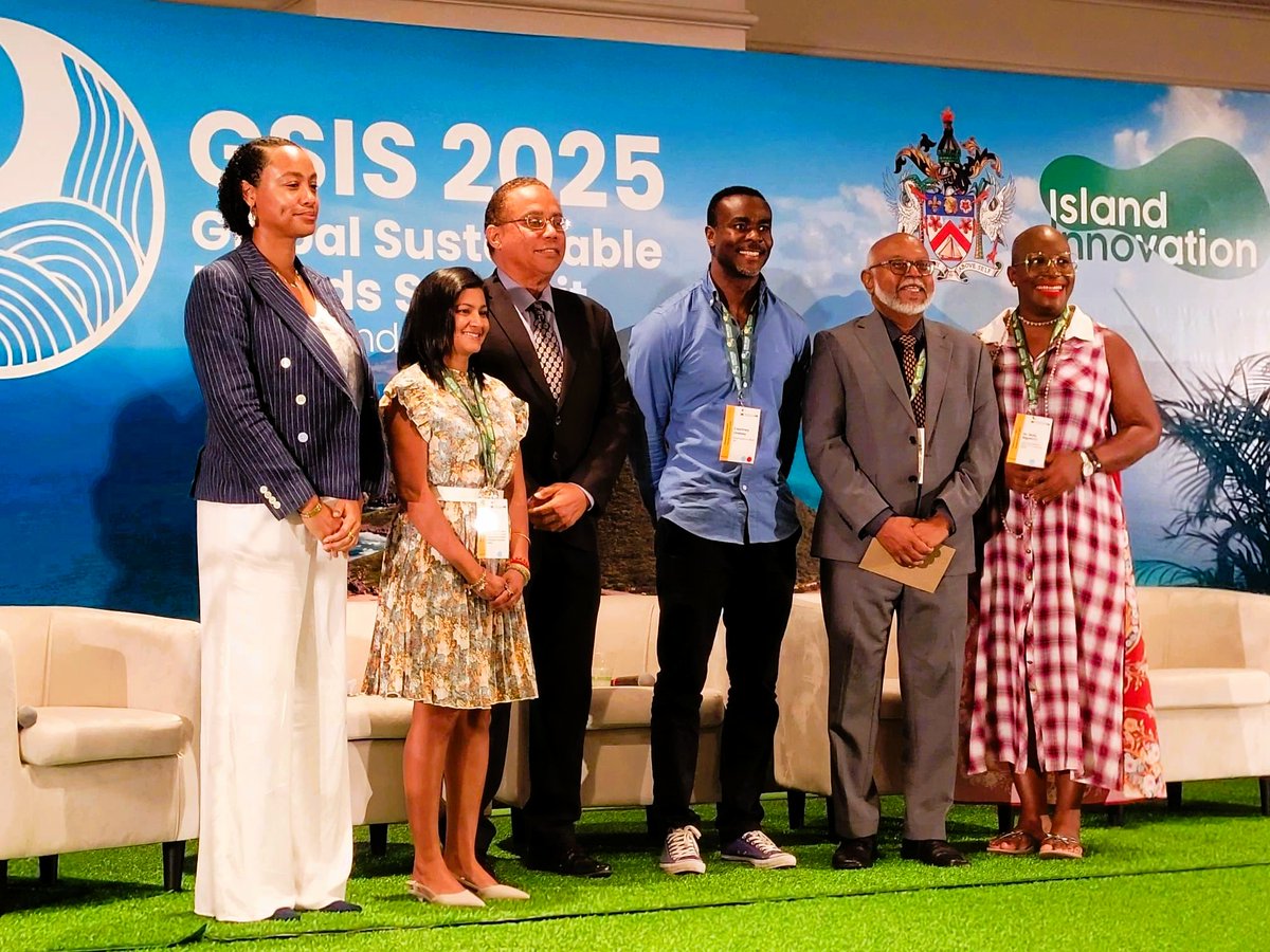 UWI_StAugustine's tweet photo. #News UWI academics advocate for regional sustainability at Global Sustainable Islands Summit
Dr Ronald Roopnarine and Dr Preeya Mohan represented The UWI St Augustine Campus at the 2025 Global Sustainable Islands Summit (GSIS)
Read full release here: https://t.co/2DHB0Z0Fpg https://t.co/wzKB7ez6SN