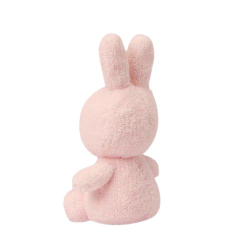 “pink sitting miffy plush” by dick bruna/miffy