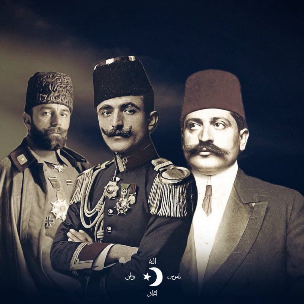 conoglu_osman's tweet image. Selam olsun Enver Paşa’ya!
Selam olsun Talat Paşa’ya!
Selam olsun Cemal Paşa’ya!
Hepimiz Enver, Talat ve Cemal Paşa'yız..
"İTTİHATÇILAR ÖLÜR,
İTTİHATÇILIK ÖLMEZ!"
#YeniProfilResmi