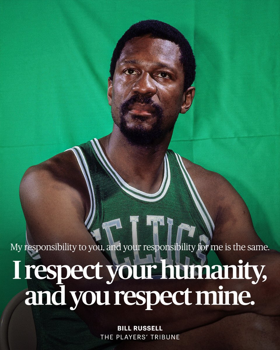 For Bill Russell, it was simple. ❤️