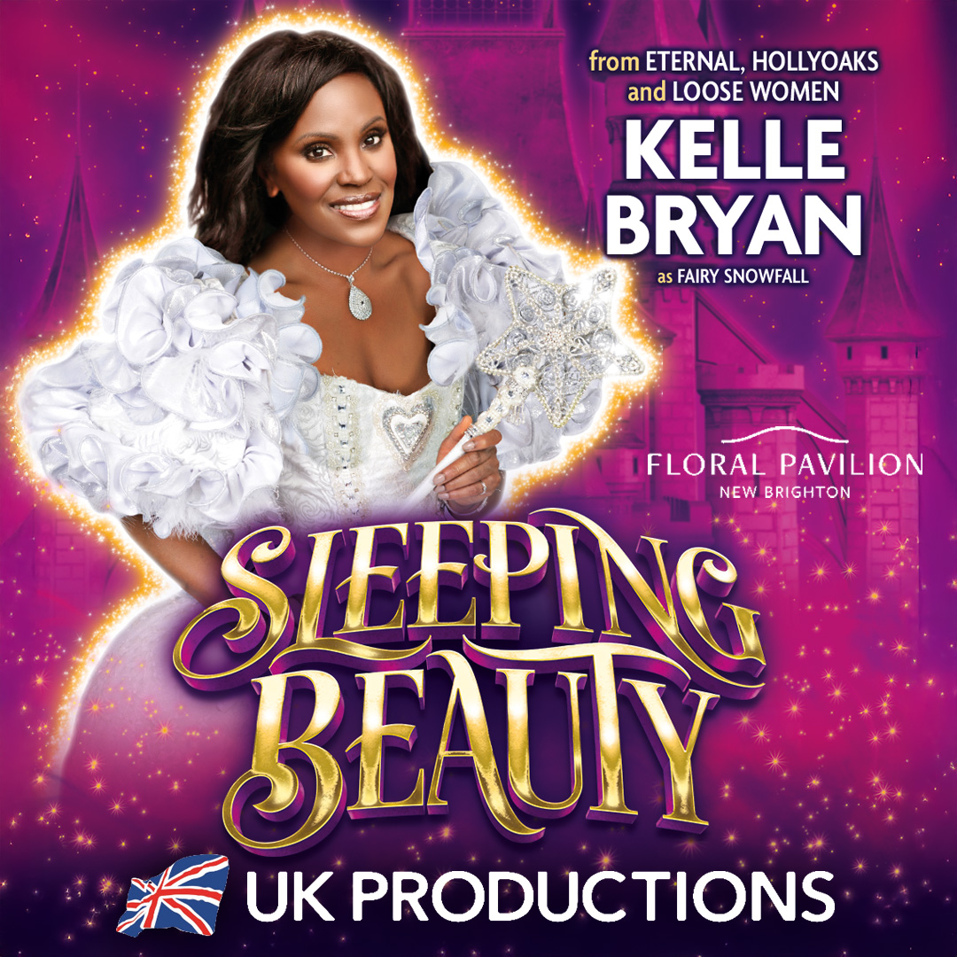 ✨ Casting news! ✨ Kelle Bryan (Eternal, Hollyoaks, Loose Women) stars as Fairy Snowfall in Sleeping Beauty at Floral Pavilion, New Brighton. Get your tickets now for a magical Christmas treat! 🎟️
