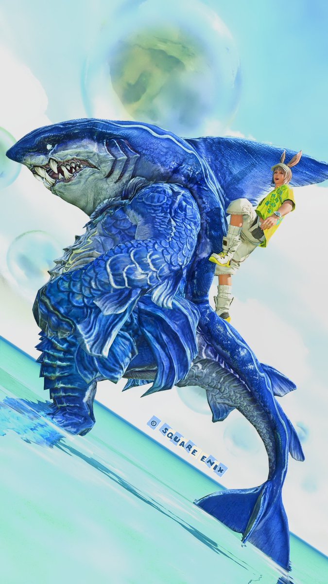 おはシャーク⋆⸜🦈 ⸝‍⋆
#FF14