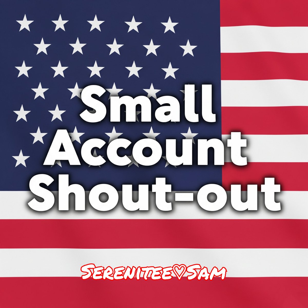 Small Account Shout-out 
ATTN: All Patriot friends with accounts under 10K, I will do a special shout each day this week for any of you who drop your handle below and repost the shout-out train 😉
(No bots, I will check your account.)
Let's show some ❤️ friends!
Let's keep it
