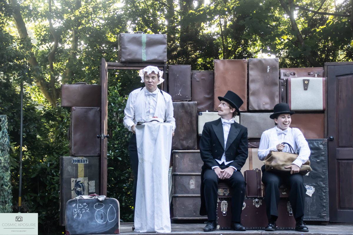 Very funny and superbly acted performance from Ha Hum Ah Theatre Company tonight at <a href="/PenleeTheatre/">Penlee Park Theatre</a>  of Around The World in 80 days now on tour go check them out. #hahumha #penleeparktheatre #theatrephotography #penzance #cornwall #cosmicxposure