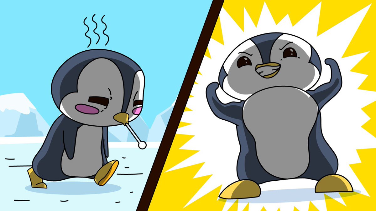 Part of the process! 🐧