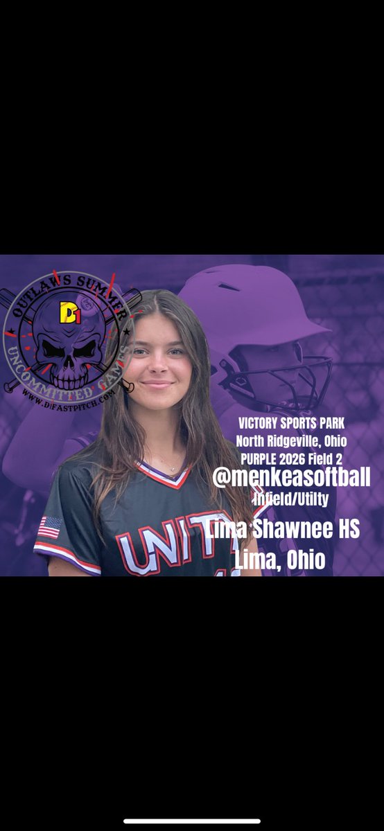 so grateful for this opportunity, can’t wait to talk to some coaches!
<a href="/DefiCollegeSB/">Defiance College Softball</a> <a href="/ToledoSoftball/">Toledo Softball</a> <a href="/UNOH_Softball/">UNOH Racer Softball</a> <a href="/TiffinUSoftball/">Tiffin University Softball</a> <a href="/CoachDWittSB/">Dan Davis</a> <a href="/Ash_Goodwin24/">APG</a>