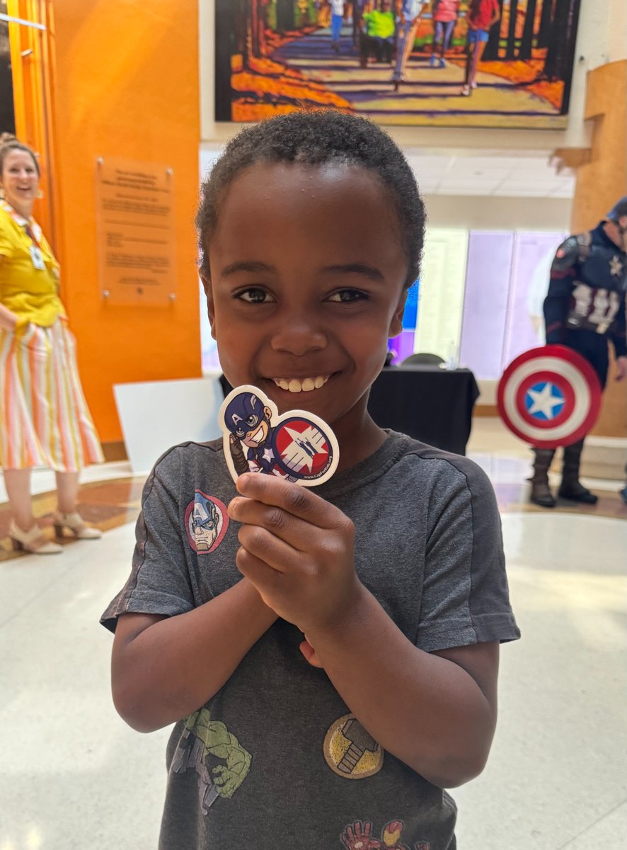 Healing is better with heroes – and we’ve got the strongest team in the galaxy. 💙💫

Thank you Captain America and Rocket for surprising our patients and team members at Arkansas Children's Hospital! 

#GOTG #Arkansas #Pediatrics #ChildrensHospital #ChampionsForChildren