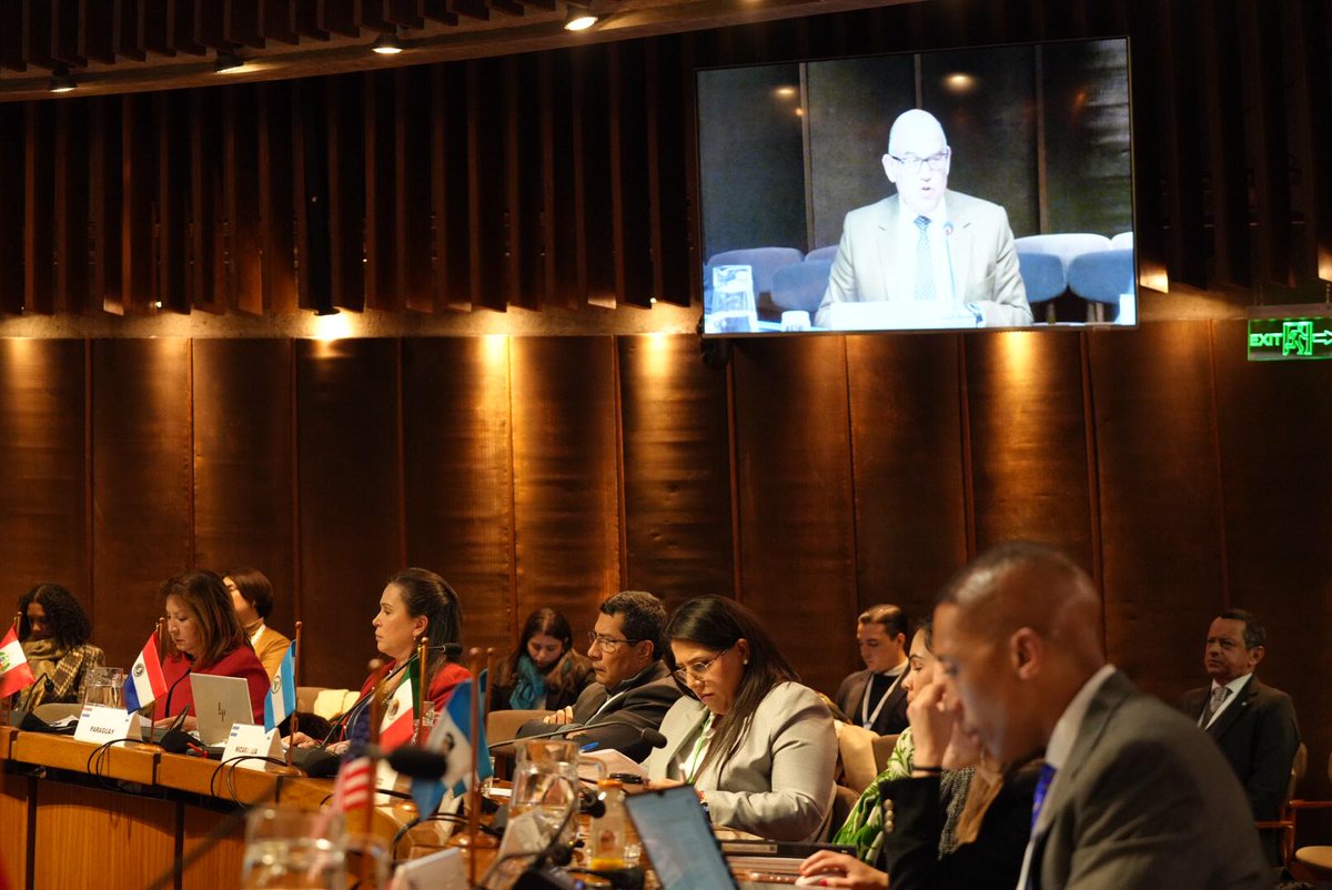 🌍 Países de #AméricaLatina y el #Caribe llamaron a fortalecer la #cooperacióninternacional con mecanismos innovadores que vayan más allá de los criterios tradicionales de graduación.
🤝 En la clausura de la 𝐂𝐨𝐧𝐟𝐞𝐫𝐞𝐧𝐜𝐢𝐚 𝐑𝐞𝐠𝐢𝐨𝐧𝐚𝐥 𝐬𝐨𝐛𝐫𝐞
