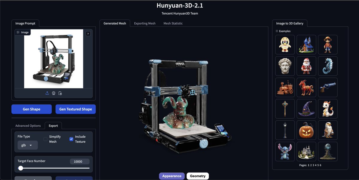 javishthchabria's tweet image. Just tried #Hunyuan3D &apos;s new model from Tencent using their #ImageTo3D model which now has support for PBR textures and its insane!