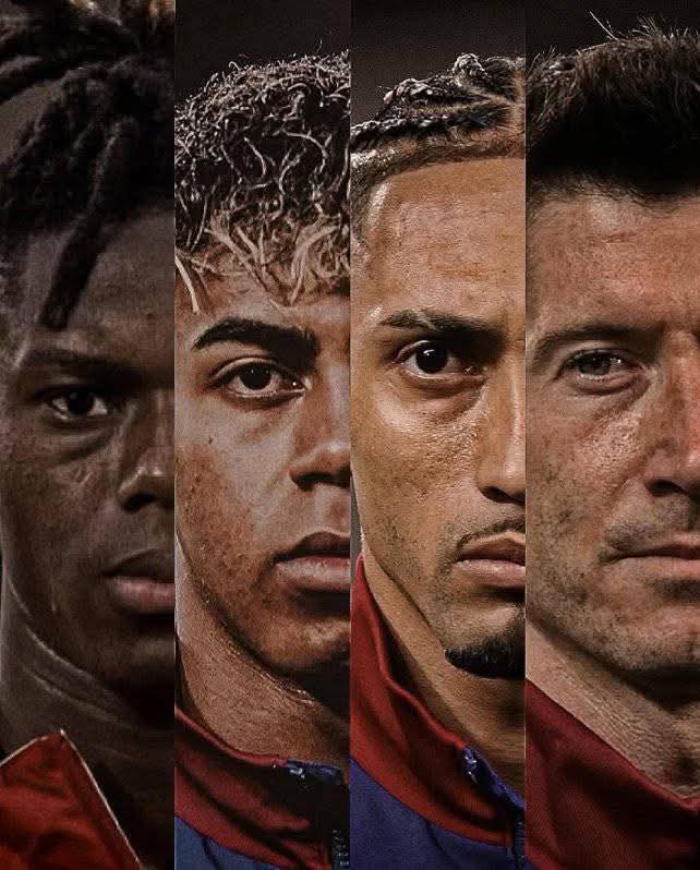 Potential Attacking Lineup for Barcelona Next Season 

From Oldies to Youngies 

🔥