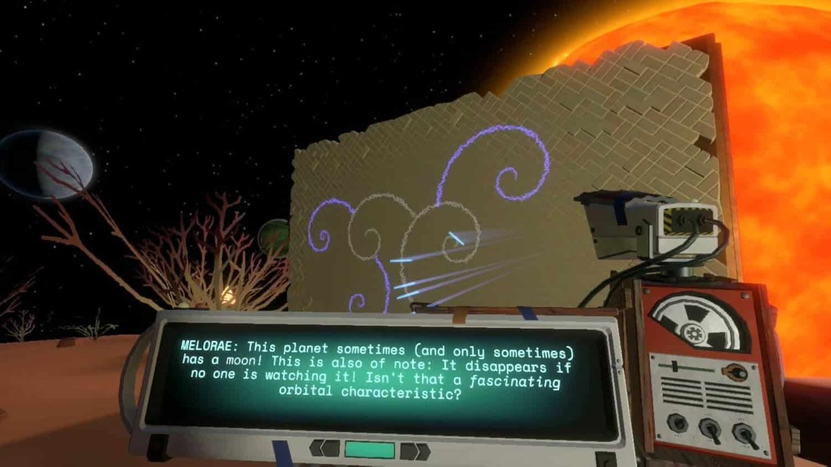 ChocoBonPlan's tweet photo. 🚀 Outer Wilds sur Switch passe à 24.99 € au lieu de 39.99 € sur AMAZON

👉 https://t.co/P8p1QH1W8O

📍 Outer Wilds Switch. On ne présente plus le titre de Mobius Digital. Le jeu qui fut un véritable succès critique après sa sortie en dématérialisé profite ici d’une version boîte incontournable pour compléter sa collection. Cette édition propose une aventure d’exploration temporelle au cœur d’un système solaire captivant, avec une liberté de découverte et une narration riche en mystères à élucider.

📶 Niveau sur ChocoBonPlan : Max #pub