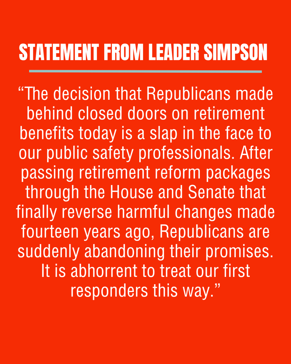 NH House Democrats (@nhhousedems) on Twitter photo House Democratic Leader <a href="/AlexisSimpsonNH/">Rep. Alexis Simpson</a>
statement on Republican budget writers Group 2 retirement decision this evening. #NHPolitics House Democratic Leader <a href="/AlexisSimpsonNH/">Rep. Alexis Simpson</a>
statement on Republican budget writers Group 2 retirement decision this evening. #NHPolitics
