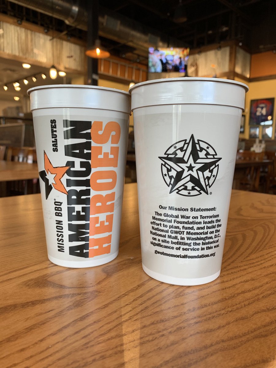 Be the first 100 to buy an American Heroes Cup and get FREE BBQ FOR A YEAR!

Come to Military Appreciation Night this Friday from 6pm-9pm at our new Surprise, AZ location for your chance to win!

14487 W Bell Road
Surprise AZ 85374