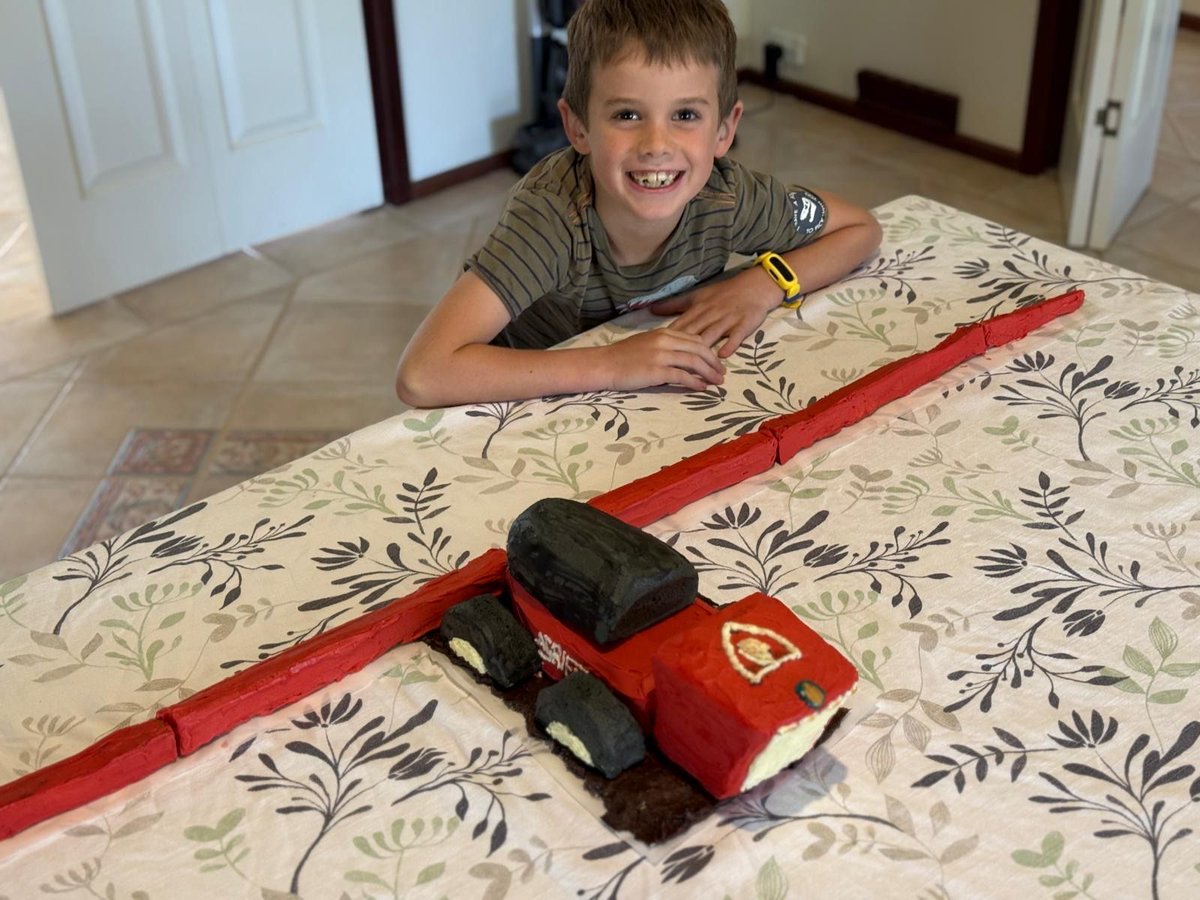 Brody Graham turned 8 with an Agrifac cake and a big smile.🎂
Safe to say the next gen of growers is in good hands!
#Agrifac #AgrifacAU