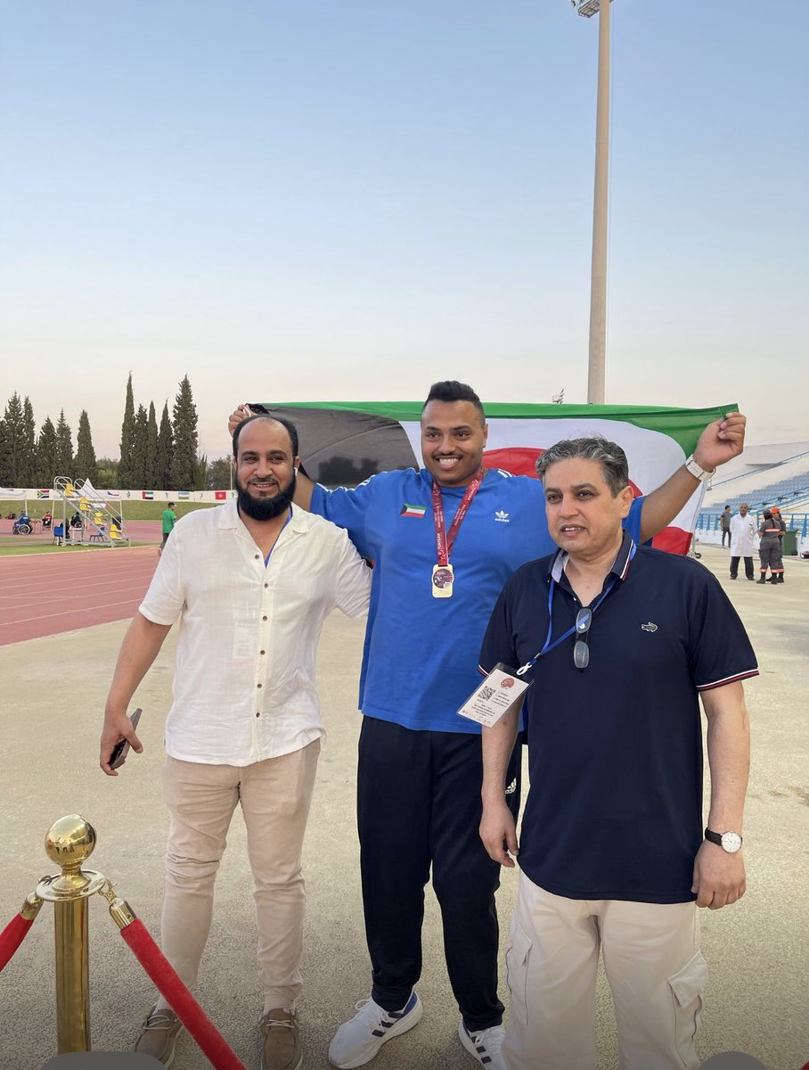 ناصربن غصن الجحدل (@nasserghesn) on Twitter photo في ختام بطولة تونس
الجائزة الكبرى لالعاب القوى
حقق الابطال🥇🥇و🥈
ونهدي هذا الانجاز الي حضرة
صاحب السمو الشيخ /مشعل الاحمد الصباح حفظه الله ورعاه الي سمو ولي العهد الشيخ
صباح الخالد الصباح.حفظه الله ورعاه والي الشعب الكويتي
والعوده غدا ان شاءالله
<a href="/AbAlghanaim/">عبدالرحمن المطيري</a>
<a href="/pas_kwt/">الهيئة العامة للرياضة</a> في ختام بطولة تونس
الجائزة الكبرى لالعاب القوى
حقق الابطال🥇🥇و🥈
ونهدي هذا الانجاز الي حضرة
صاحب السمو الشيخ /مشعل الاحمد الصباح حفظه الله ورعاه الي سمو ولي العهد الشيخ
صباح الخالد الصباح.حفظه الله ورعاه والي الشعب الكويتي
والعوده غدا ان شاءالله
<a href="/AbAlghanaim/">عبدالرحمن المطيري</a>
<a href="/pas_kwt/">الهيئة العامة للرياضة</a>