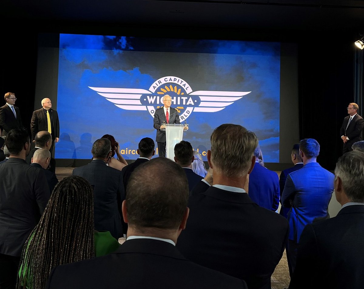 The capabilities of the KS workforce were on full display this weekend at the International Air Show. This year, I led the largest-ever delegation of Kansans to the air show, surpassing last year’s numbers and promoting the capabilities of the Air Capital of the World.

I joined