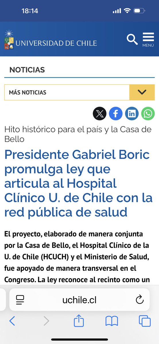Chilean Bucs ®️ (@chileanbucs) on Twitter photo #contigoendirectochv
<a href="/karinalvarezv/">KARINA ALVAREZ</a> <a href="/CoxRobertoCox/">Roberto Cox</a>
#HospitalPublico
q pasó ‼️ la diputada <a href="/KarolCariola/">Karol Cariola Oliva</a> anunció con bombos y platillos que el #JotaAguirre pasaba a #RedPublica <a href="/ximenaguilera/">Ximena Aguilera</a>
y el hospital #SanJose revienta x todos lados!! Fue #Mentira
uchile.cl/noticias/21098… #contigoendirectochv
<a href="/karinalvarezv/">KARINA ALVAREZ</a> <a href="/CoxRobertoCox/">Roberto Cox</a>
#HospitalPublico
q pasó ‼️ la diputada <a href="/KarolCariola/">Karol Cariola Oliva</a> anunció con bombos y platillos que el #JotaAguirre pasaba a #RedPublica <a href="/ximenaguilera/">Ximena Aguilera</a>
y el hospital #SanJose revienta x todos lados!! Fue #Mentira
uchile.cl/noticias/21098…