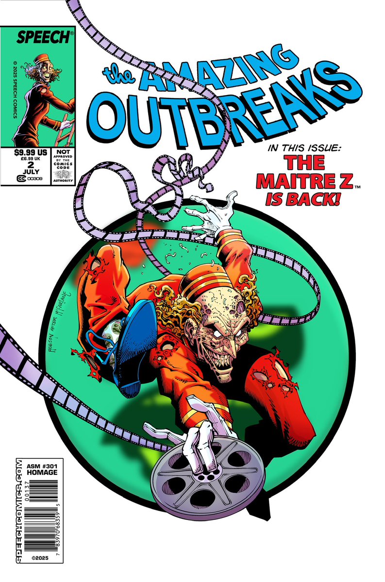 Not long now! On July 1st, I’ll be launching the Kickstarter for my very first creator owned trade paperback! And being such a mega fan of #toddmcfarlane I just HAD to do some more #homagecovers! These will all be available when we go live July 1st!