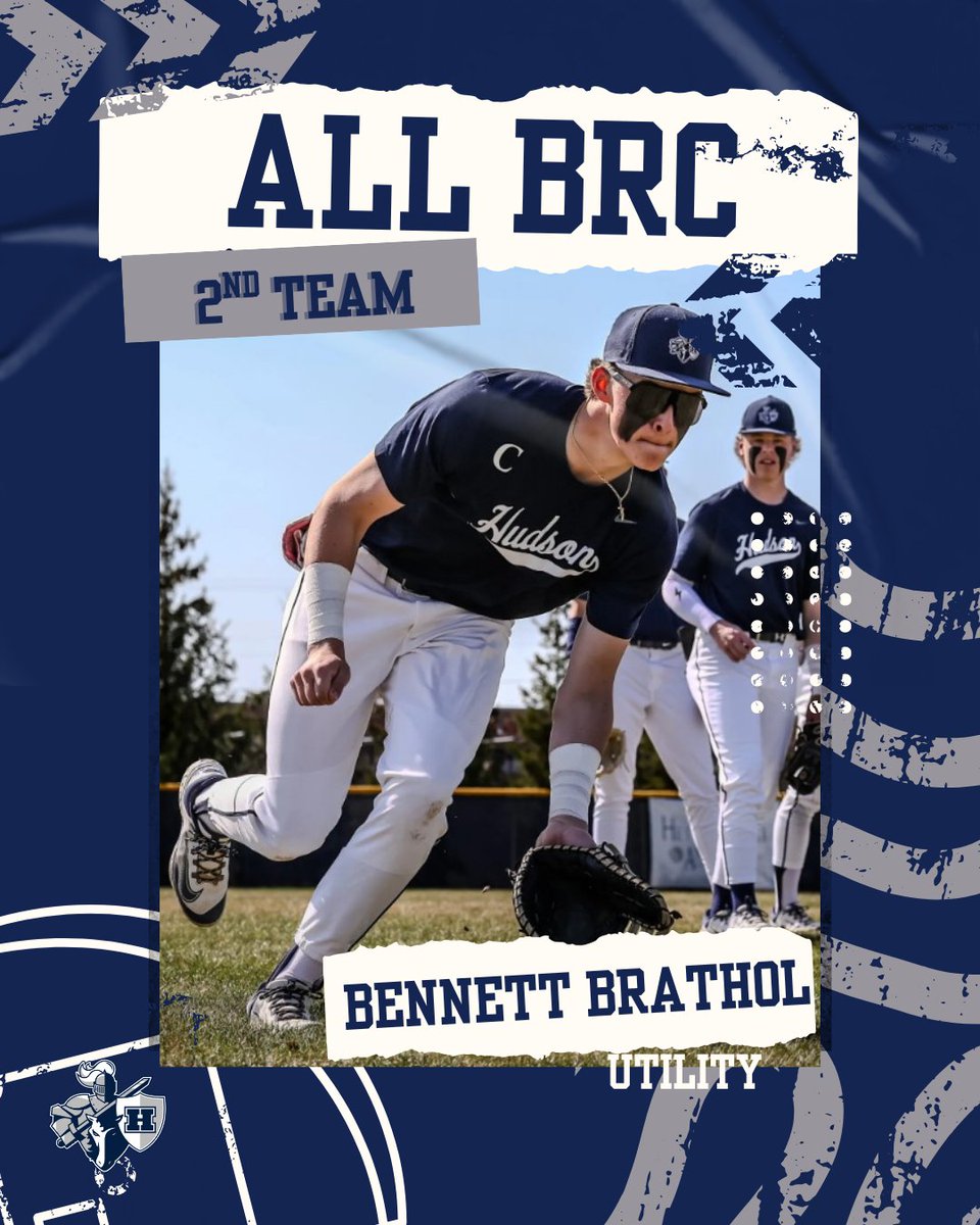 Hud_BaseballWI's tweet image. Congrats to Mark, Sam A, Sam M, and Bennett for being named 2nd  All BRC #GoRaiders #Family
