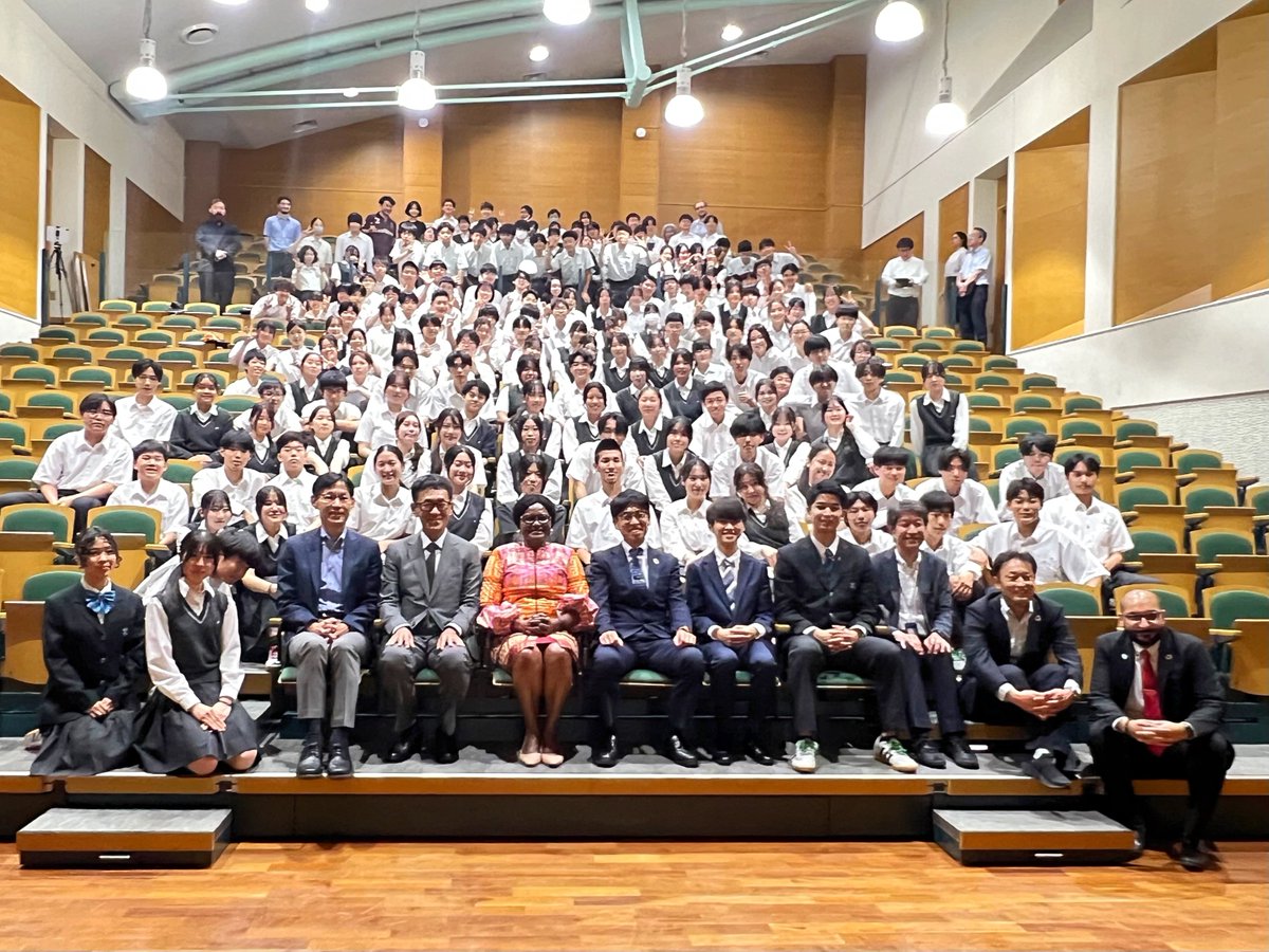 MercyTembon's tweet image. A day of ideas, insight & inspiration in Japan! From high school panels to university workshops to policy roundtables—grateful for the chance to engage with brilliant minds at IGHS, Sophia University & beyond. #EducationMatters #PartnershipsForImpact
