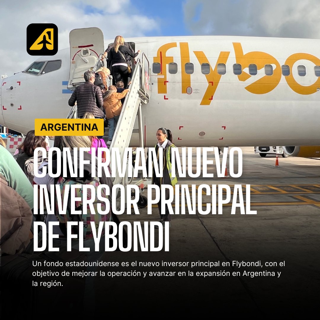 Confirman al nuevo inversor principal de la low cost Flybondi aviacionline.com/confirman-al-n…