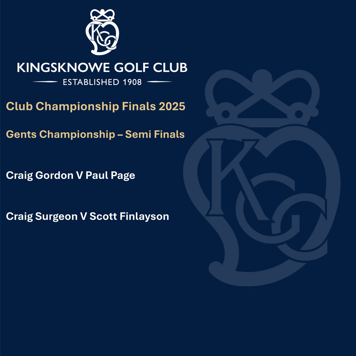 Kingsknowe Golf Club tweet media