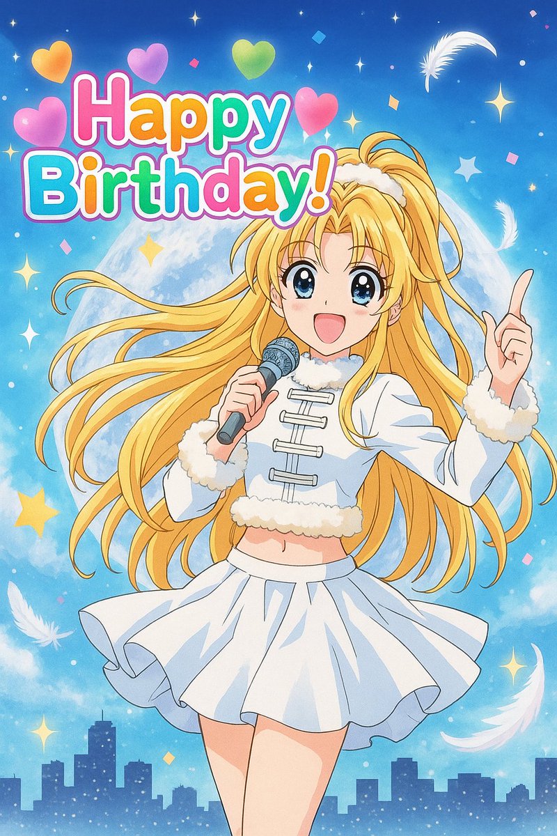 그래도 생일이라고 A.I 가 풀문 그려줬네