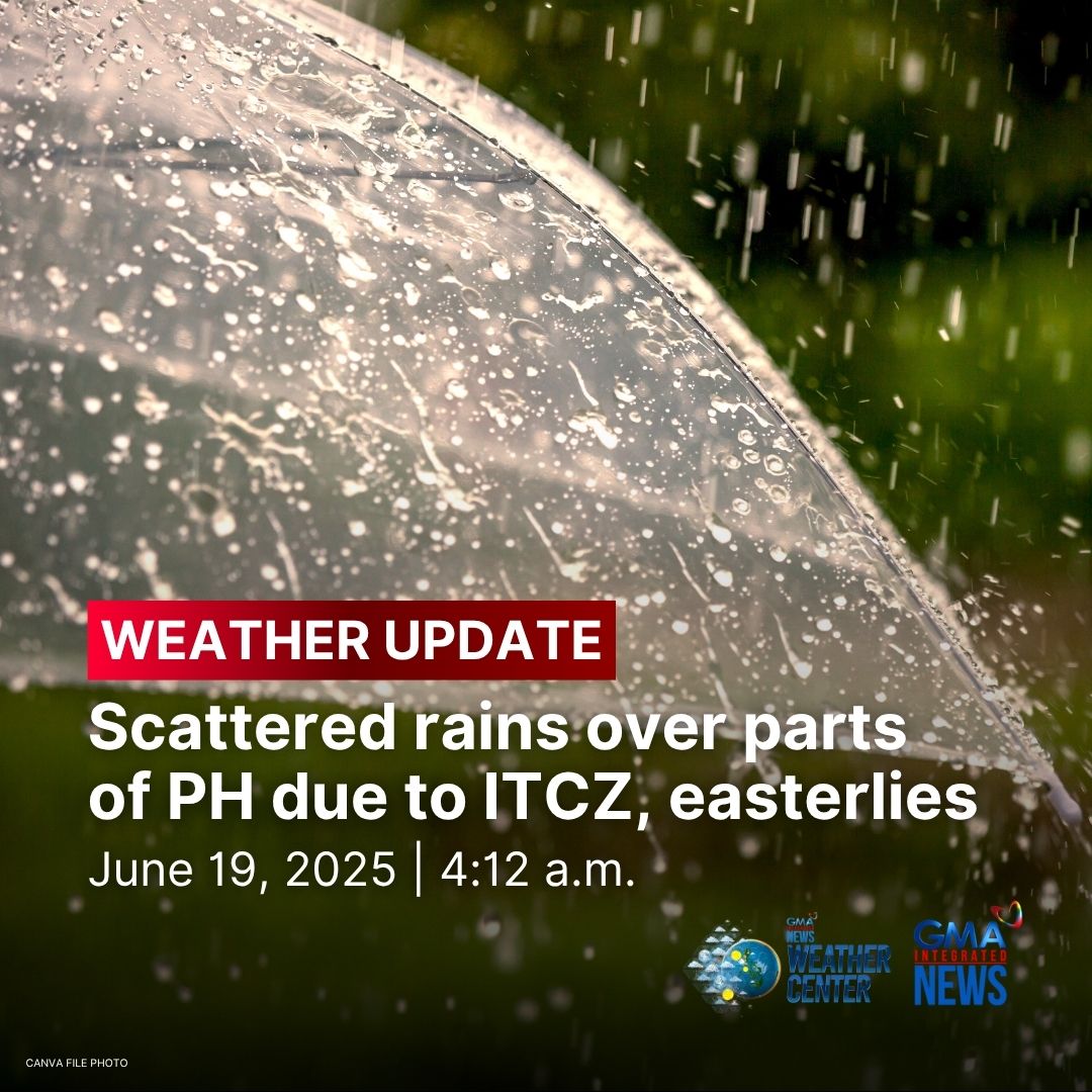 At 3:00 AM today, the Low Pressure Area (LPA) was estimated based on all available data at 360 kilometers west of Bacnotan, La Union and will have no direct effect.

READ: gmanetwork.com/news/scitech/w…