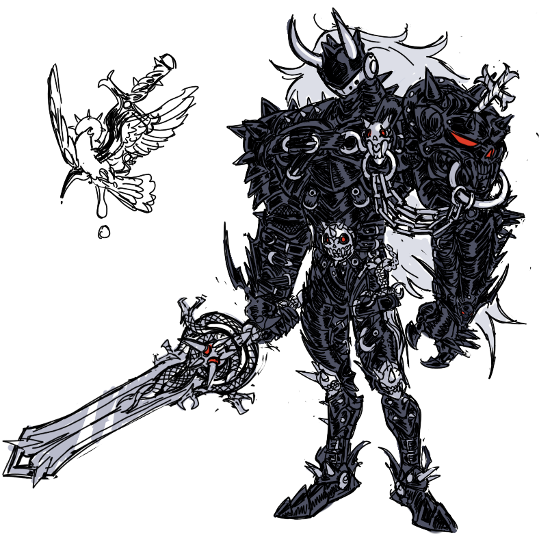Fasol4242's tweet photo. changed up his sword https://t.co/AJbb5qwMfT