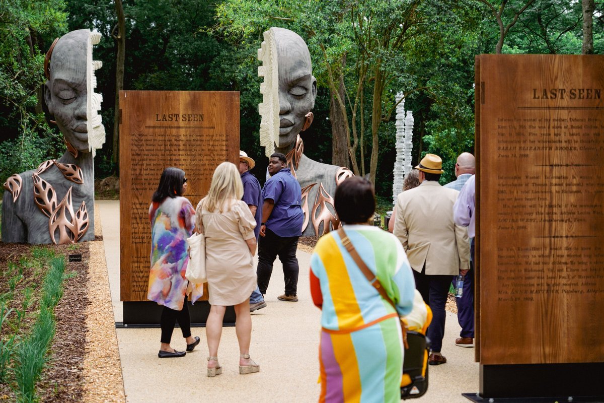 In celebration of Juneteenth, EJl is offering free admission to the Legacy Sites tomorrow. Visit the Legacy Museum, the National Memorial for Peace and Justice, and the Freedom Monument Sculpture Park in downtown Montgomery. Plan your visit at legacysites.eji.org