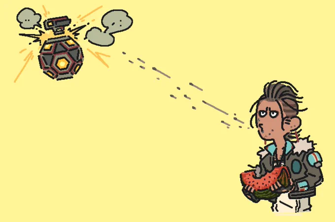 おはよ～ん!マギーすき! #ApexLegends #ApexLegendsファンアート